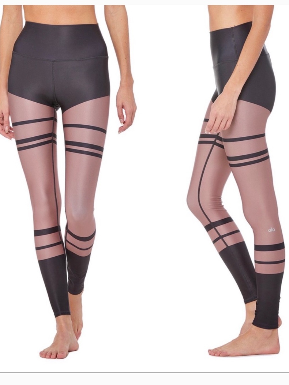 ALO Yoga High-Waist Tech Lift Airbrush Leggings Sz S